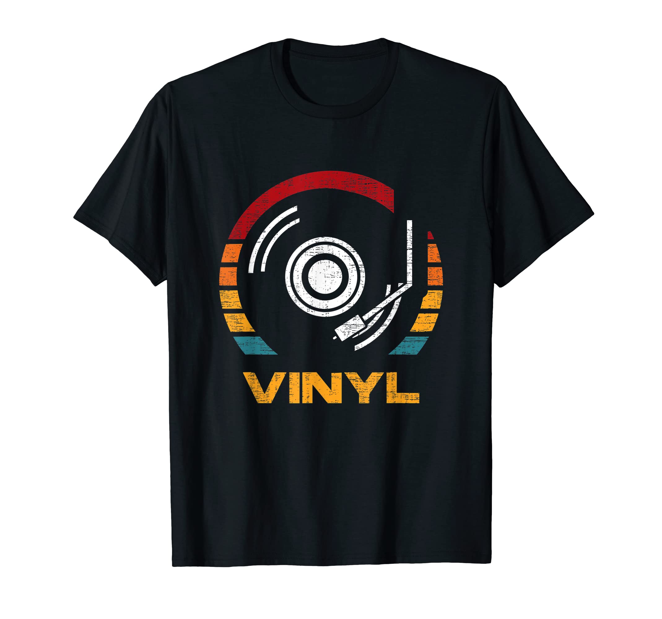 Vinyl Lover Record Collector I Love Music Dj T-Shirt - Graphic Print Unisex - T-Shirt, Sweatshirt, Hoodie