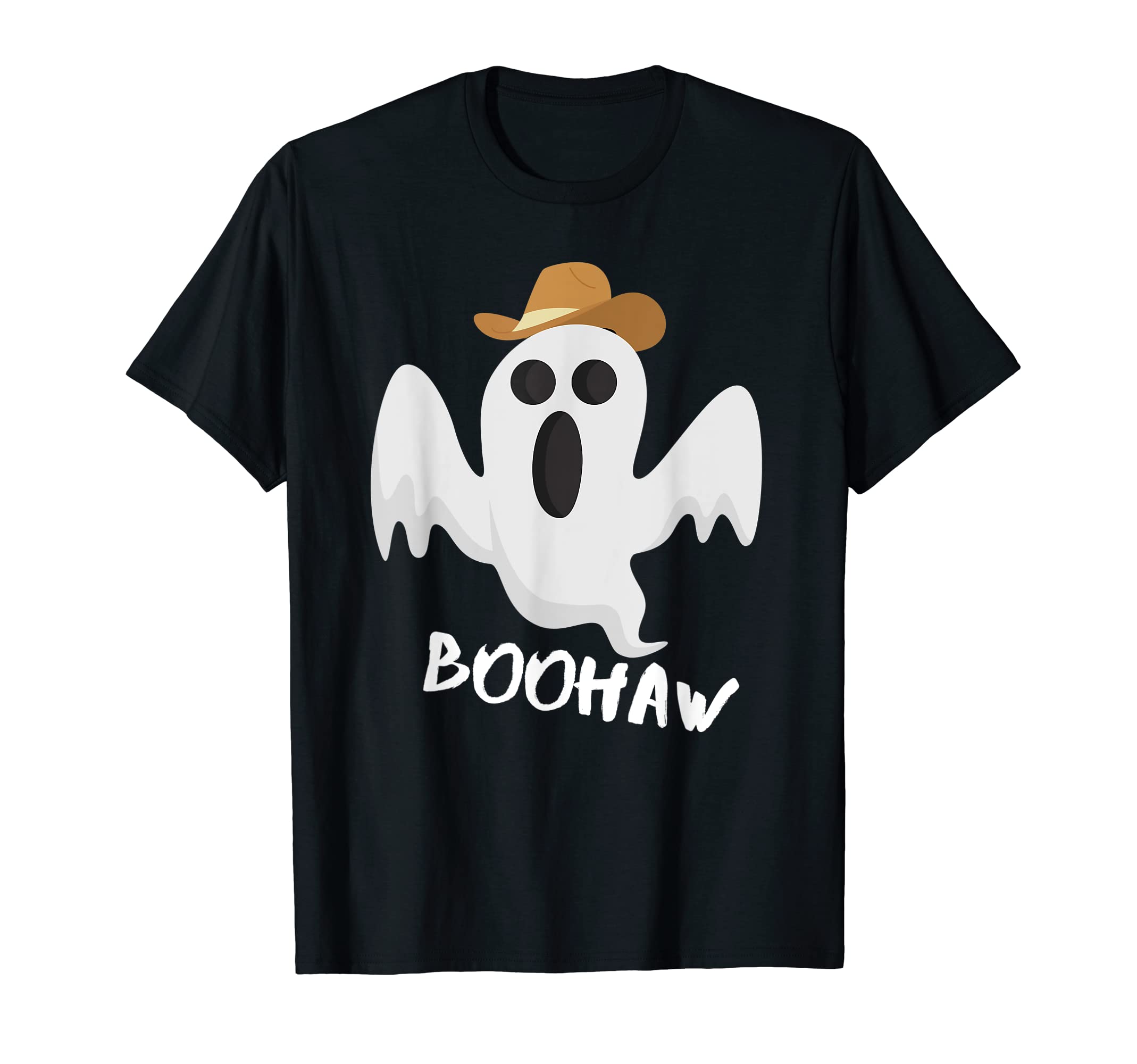Cowboy Cowgirl Boohaw Western Ghost T-Shirt - Custom Art Print Men Women - T-Shirt, Sweatshirt, Hoodie