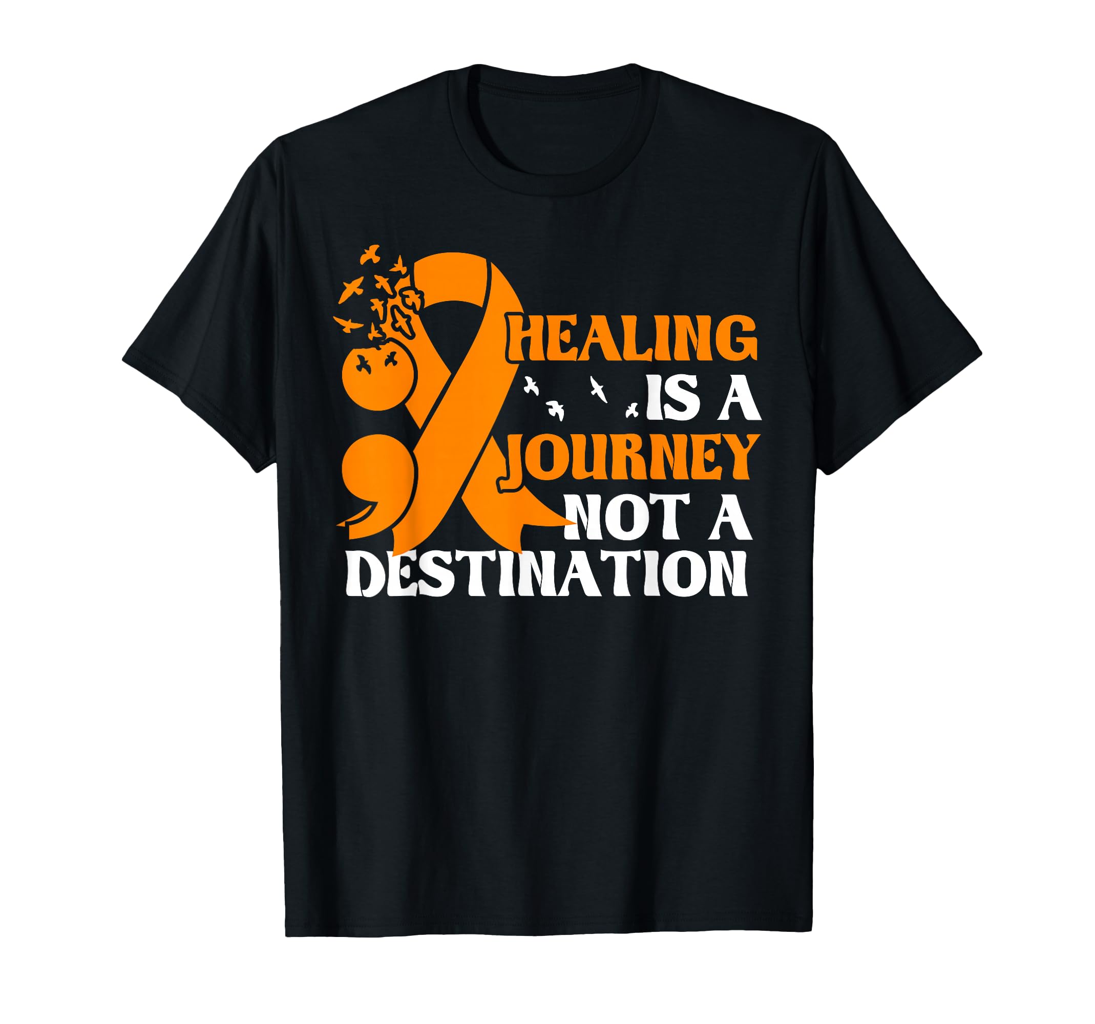 Healing Journey Positive Affirmation T-Shirt - Minimalist Print for Adults - T-Shirt, Sweatshirt, Hoodie