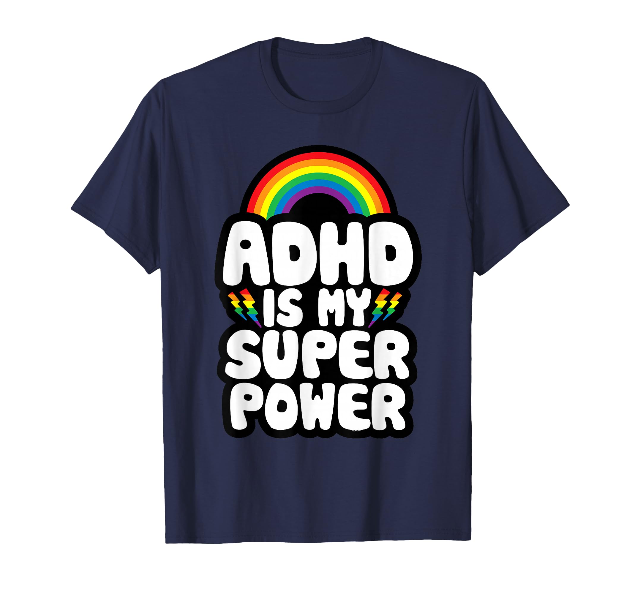 Adhd Adults Adhd Is My Superpower T-Shirt - Aesthetic Graphic Unisex - T-Shirt, Sweatshirt, Hoodie