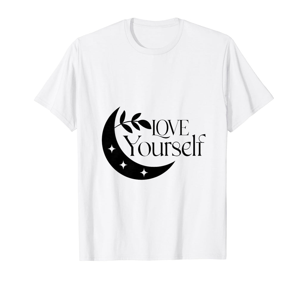 Love Yourself Moon And Stars Bohemian T-Shirt - Fun Novelty Design Unisex - T-Shirt, Sweatshirt, Hoodie