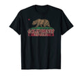 California Republic Bear State Flag Cali T-Shirt - Streetwear Style Unisex - T-Shirt, Sweatshirt, Hoodie