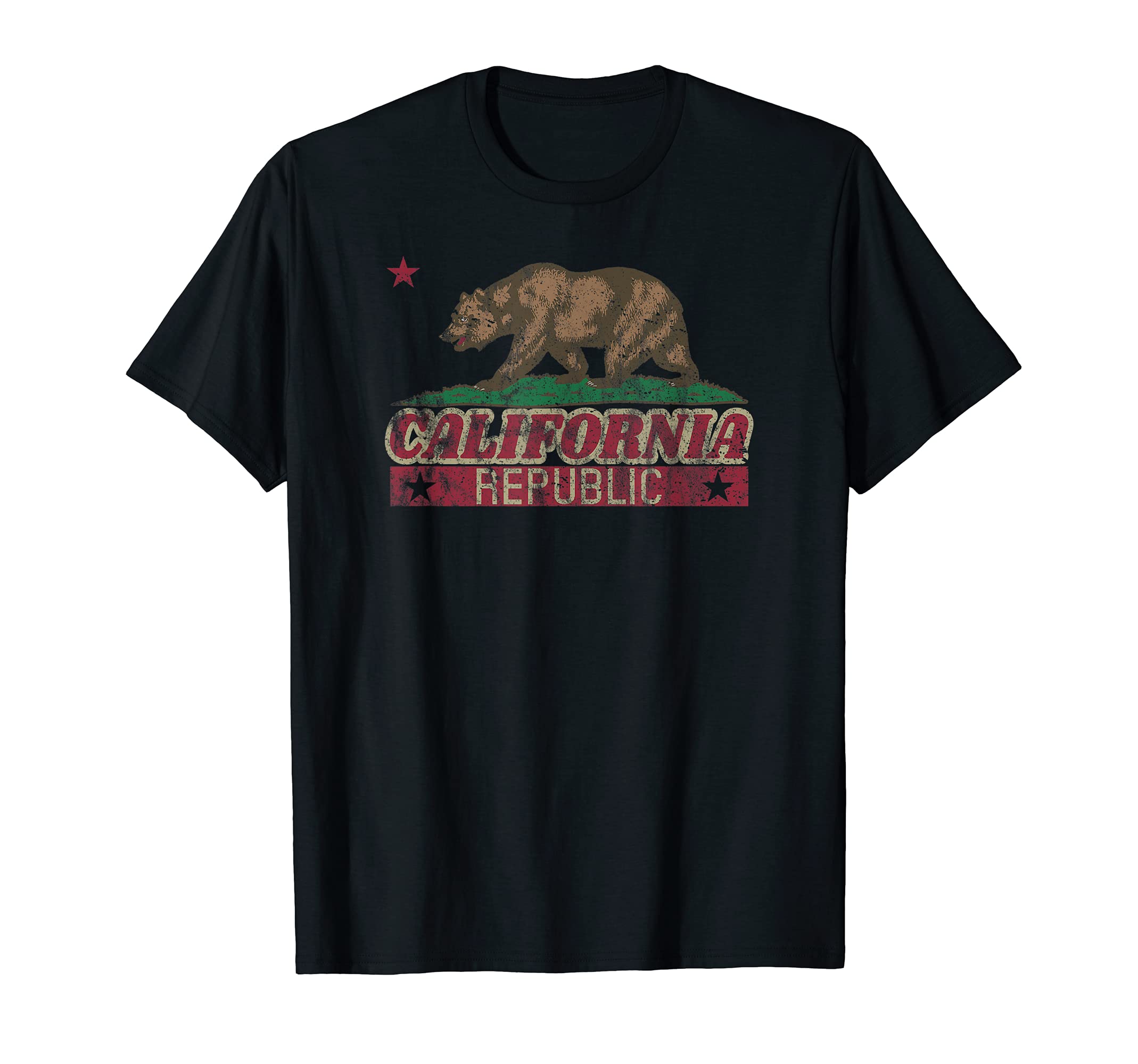 California Republic Bear State Flag Cali T-Shirt - Streetwear Style Unisex - T-Shirt, Sweatshirt, Hoodie