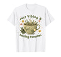 Funny Wellness Vibes Aesthetic Tea T-Shirt - Graphic Print for Adults - T-Shirt, Sweatshirt, Hoodie