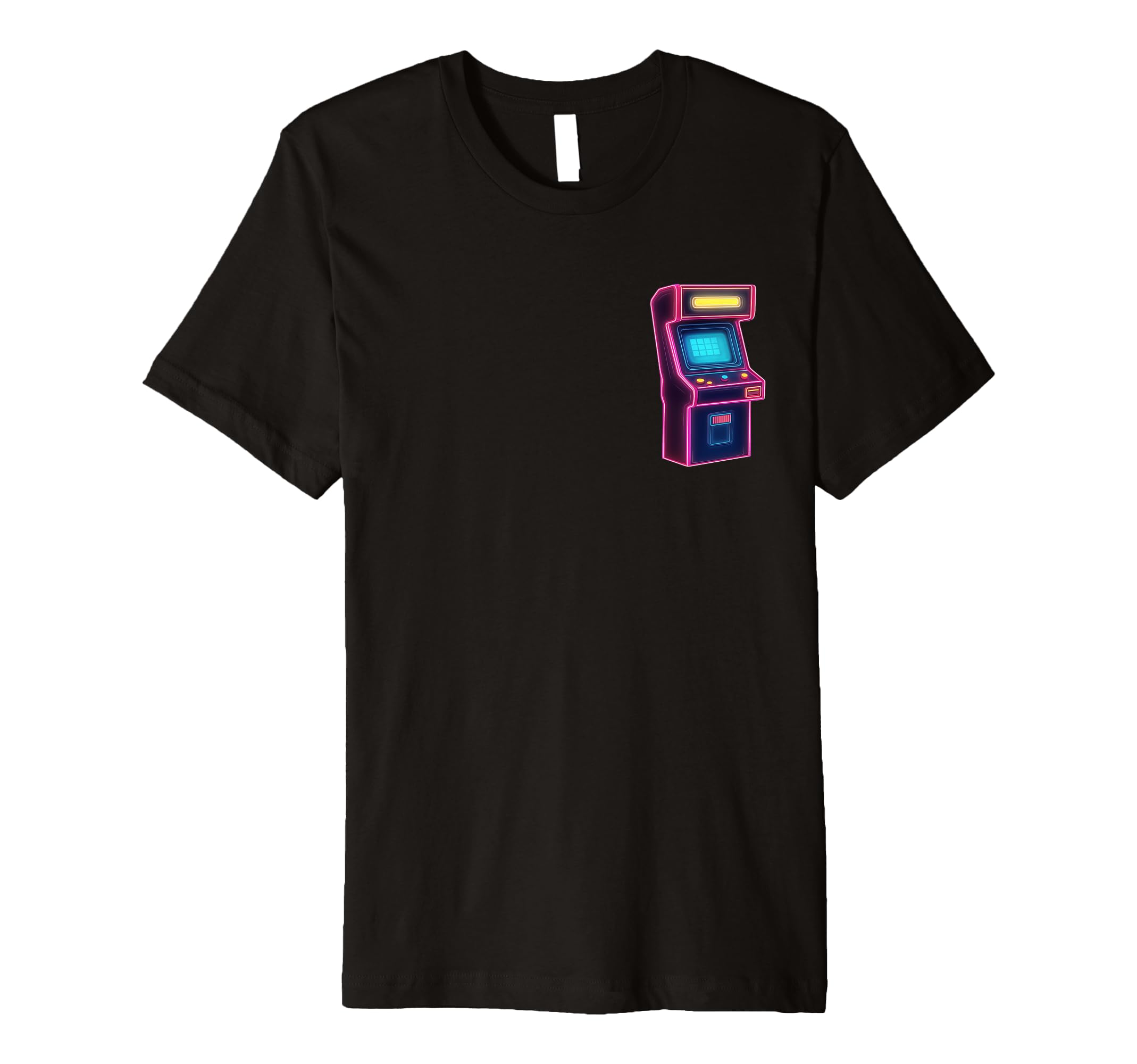 Arcade Machine 80S 90S Vaporwave T-Shirt - Graphic Print for Adults - T-Shirt, Sweatshirt, Hoodie