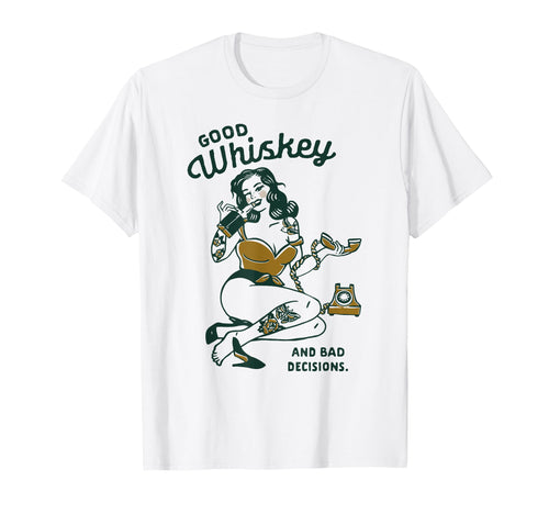 1950S Rockabilly Pinup Rocker T-Shirt - Aesthetic Graphic for Adults - T-Shirt, Sweatshirt, Hoodie