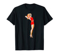 Rockabilly Pinup 50S Headband Petticoat T-Shirt - Novelty Apparel Unisex - T-Shirt, Sweatshirt, Hoodie