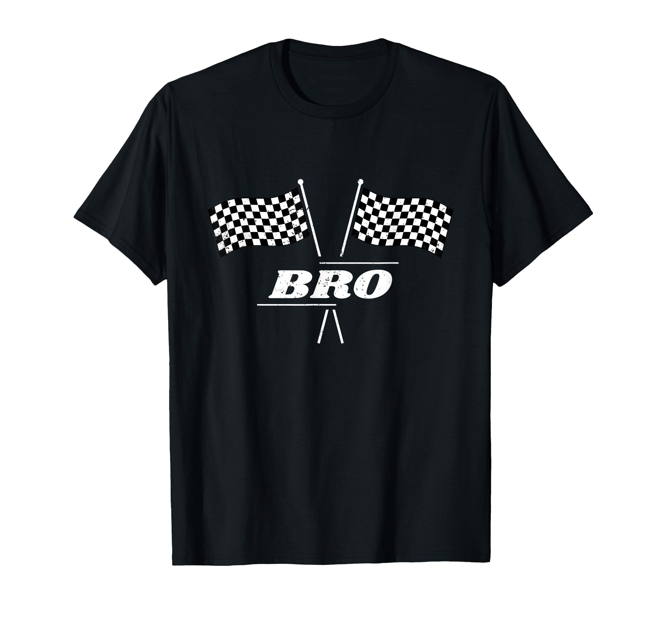 Pit Crew Bro Racing Car Family Matching T-Shirt - Minimalist Print Unisex - T-Shirt, Sweatshirt, Hoodie