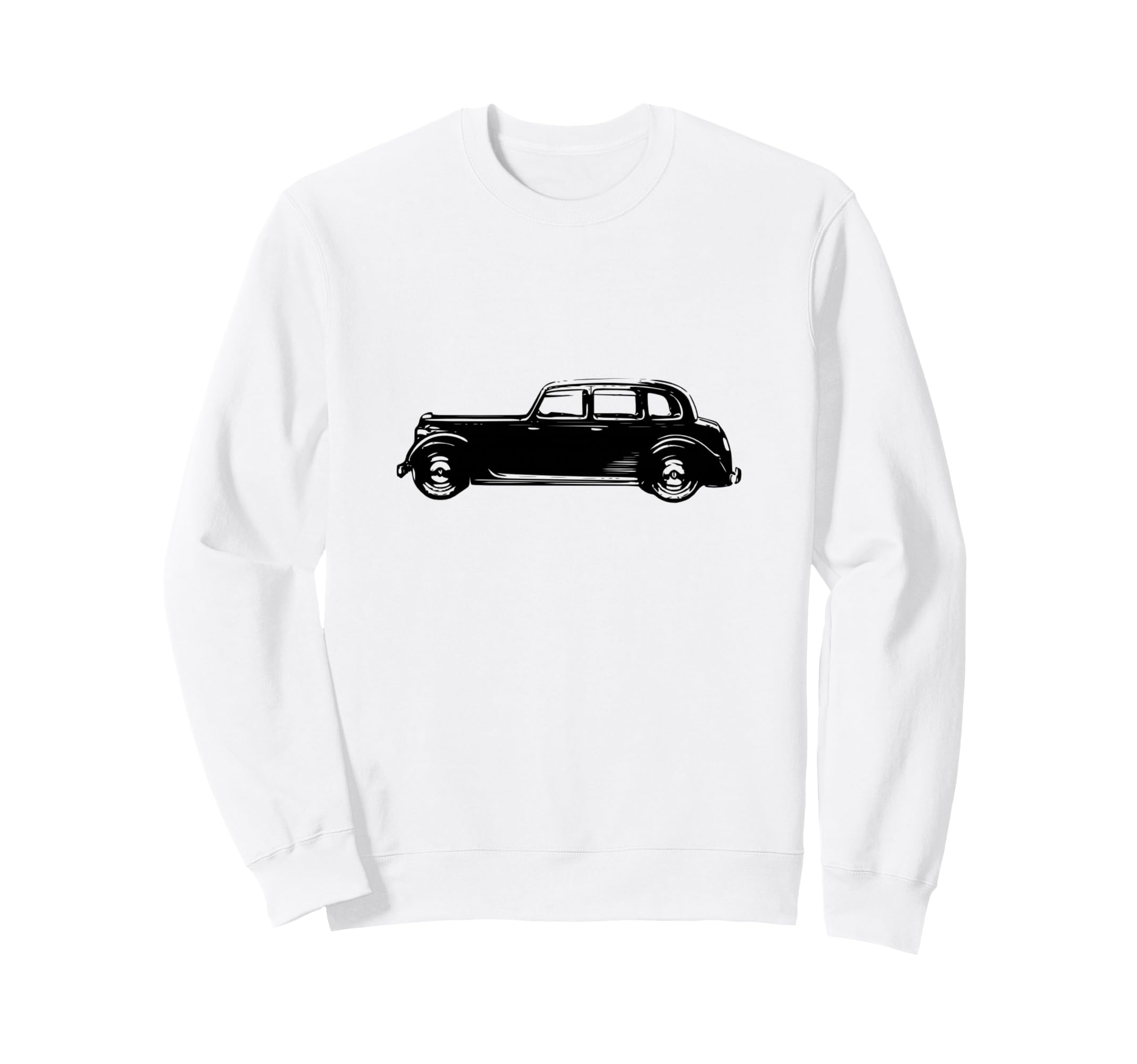 Old Fashioned Car Sweatshirt - Trendy Graphic for Adults - T-Shirt, Sweatshirt, Hoodie