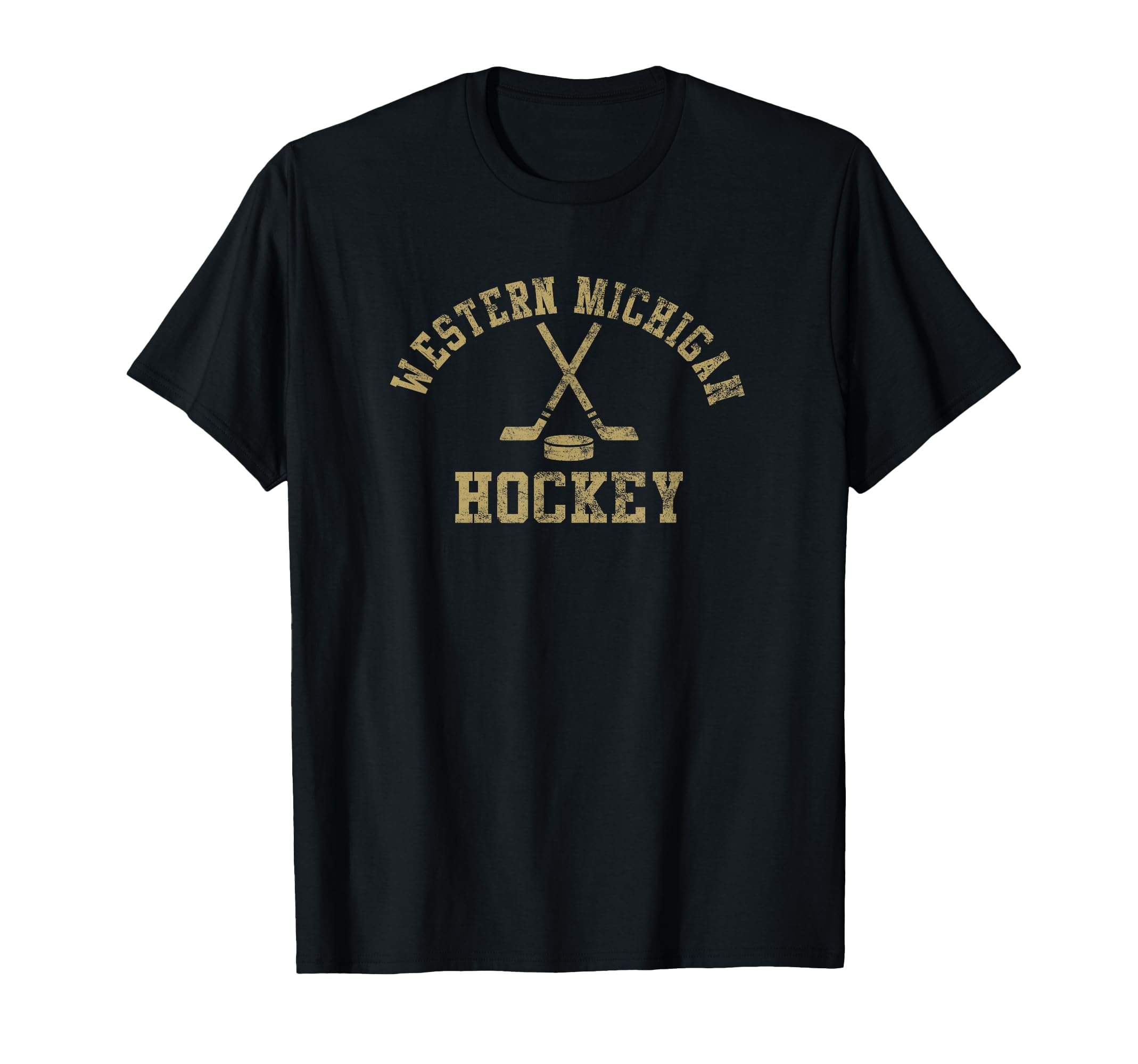 Western Michigan Hockey T-Shirt - Graphic Print for Adults - T-Shirt, Sweatshirt, Hoodie