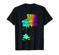 Flashy Rainbow Rollerblading Pride Hoodie - Aesthetic Graphic Men Women - T-Shirt, Sweatshirt, Hoodie