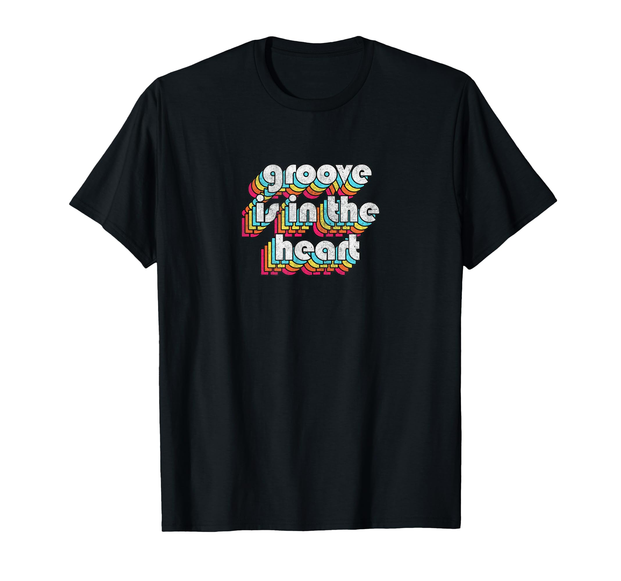 Groove Is Heart 90S Music Typography T-Shirt - Streetwear Style Men Women - T-Shirt, Sweatshirt, Hoodie