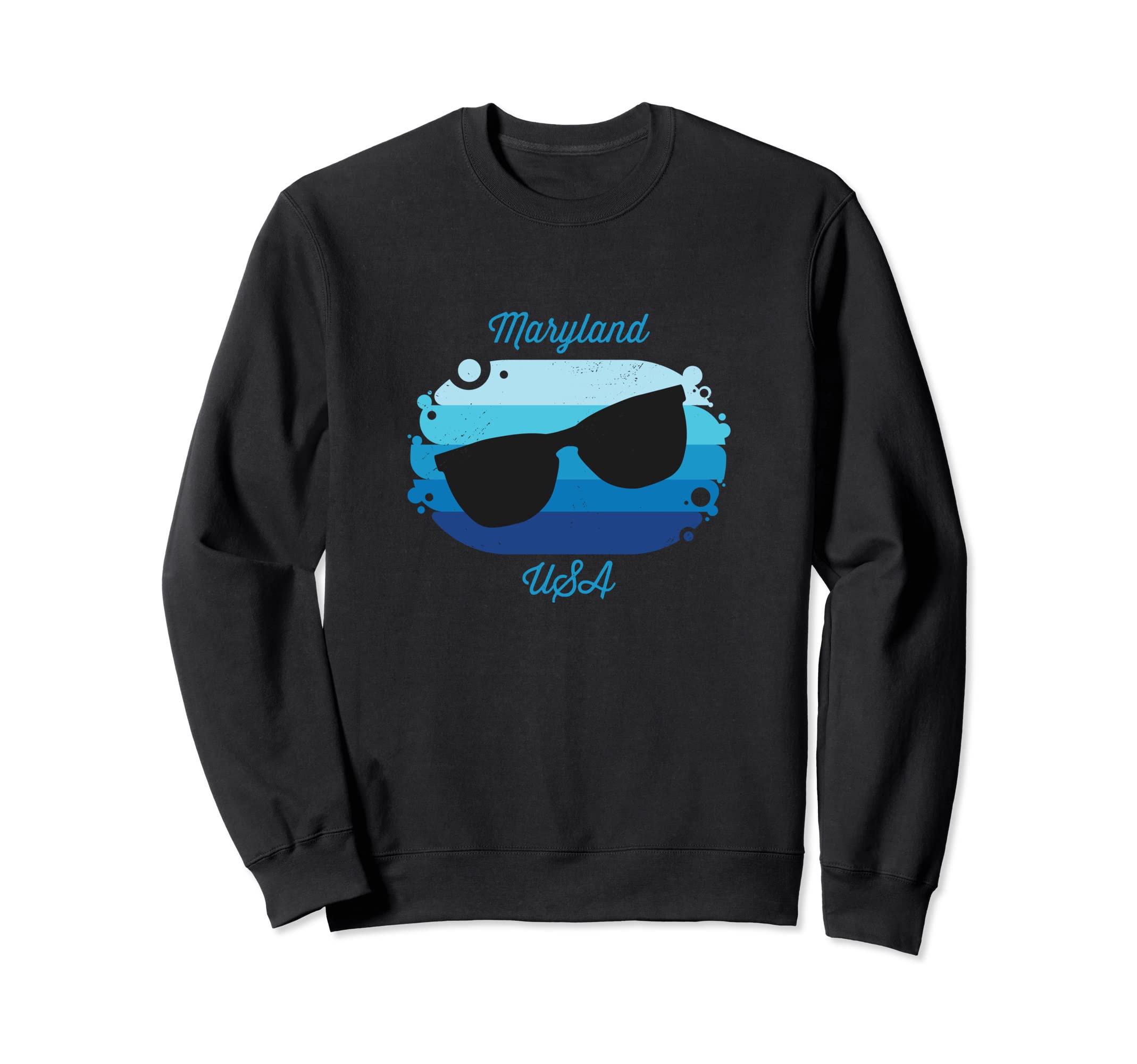 Maryland Souvenir Sunset Sweatshirt - Unique Graphic for Adults - T-Shirt, Sweatshirt, Hoodie