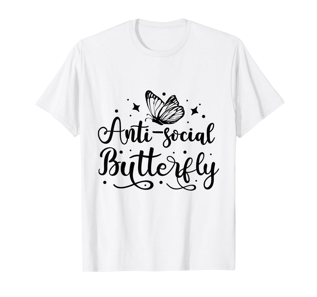 Anti Social Butterfly Magical Goth T-Shirt - Streetwear Style Men Women - T-Shirt, Sweatshirt, Hoodie