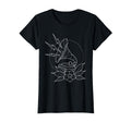 American Traditional Gramophone Outline T-Shirt - Trendy Graphic Unisex - T-Shirt, Sweatshirt, Hoodie