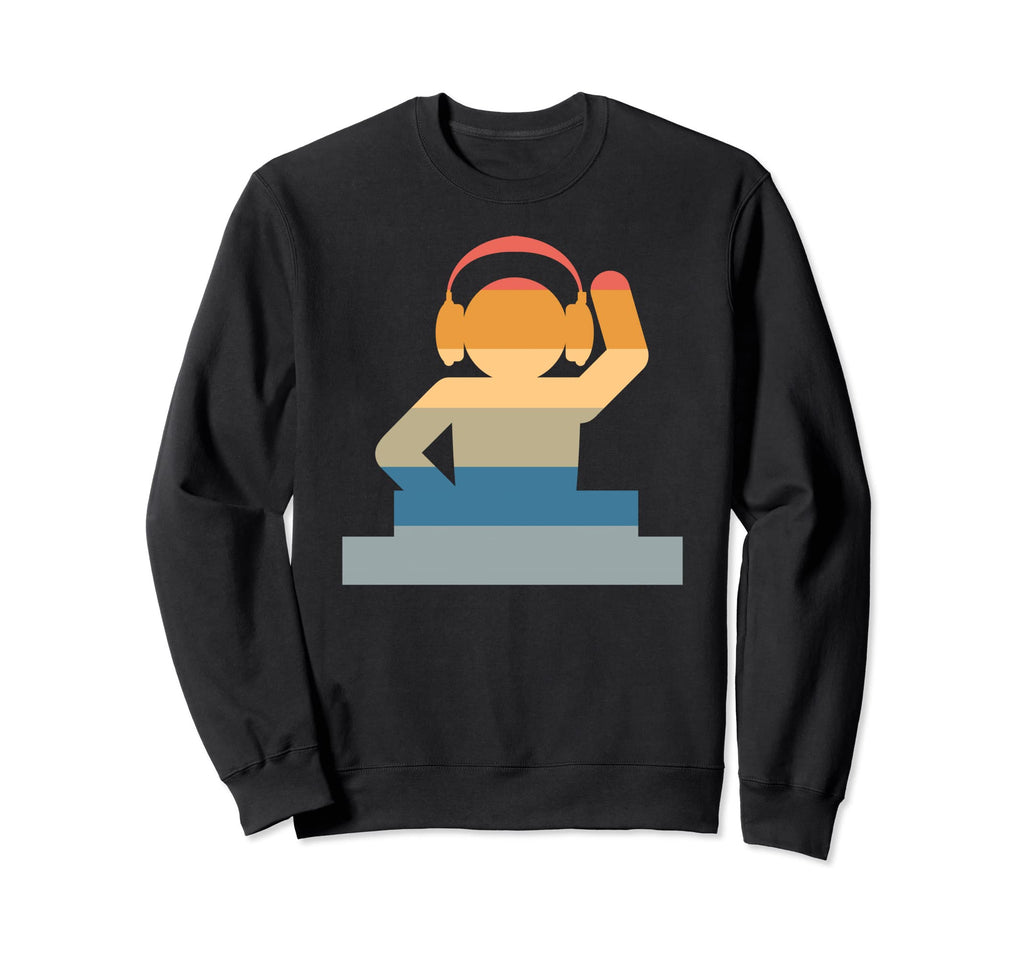 Dj Music Spinning Disc Jockey 4 Sweatshirt - Trendy Graphic for Adults - T-Shirt, Sweatshirt, Hoodie