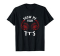 Car Mechanic Humour Show Me Your T Ts T-Shirt - Minimalist Print Unisex - T-Shirt, Sweatshirt, Hoodie