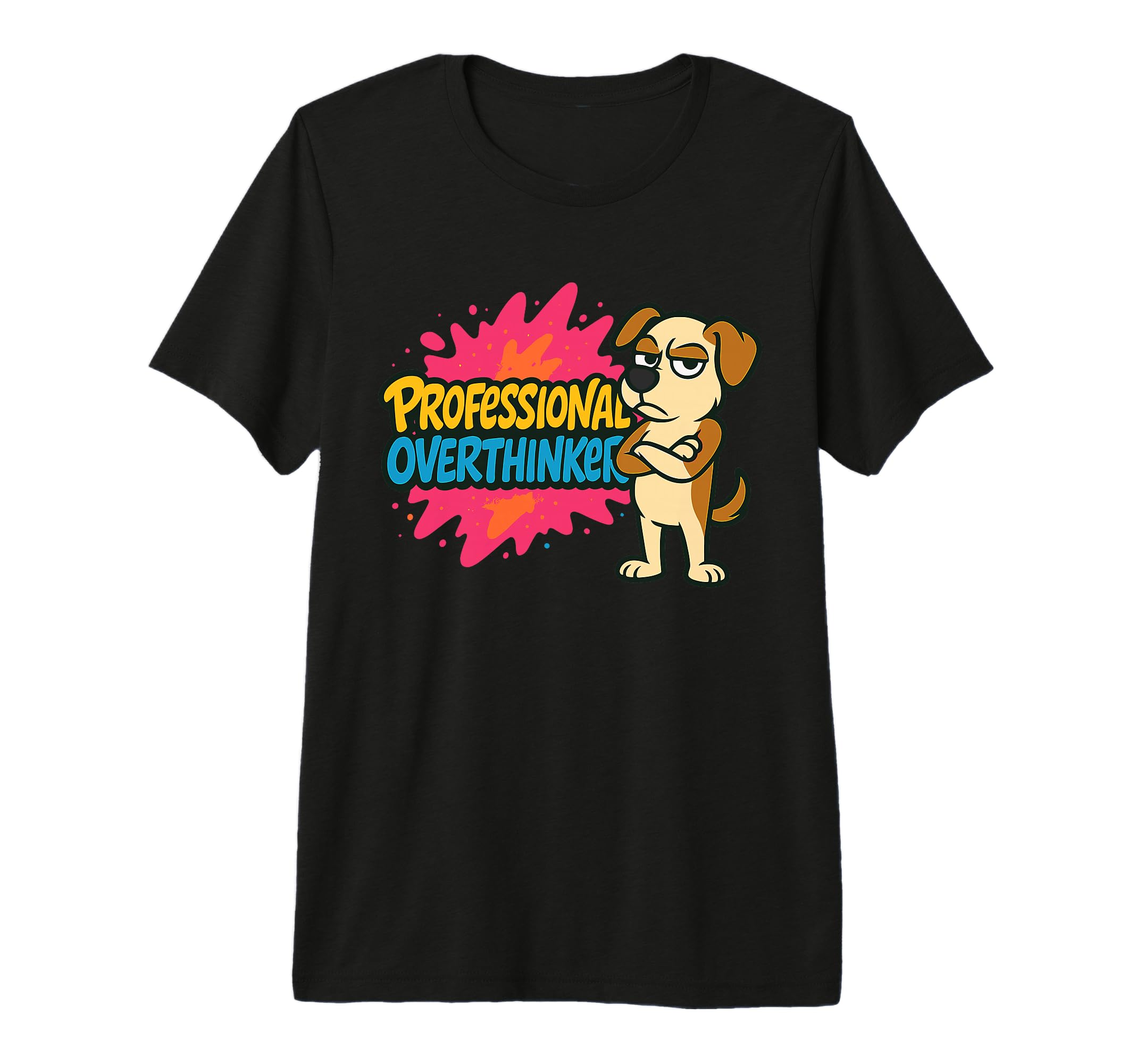 Professional Overthinker Urban Graffiti T-Shirt - Graphic Print Men Women - T-Shirt, Sweatshirt, Hoodie