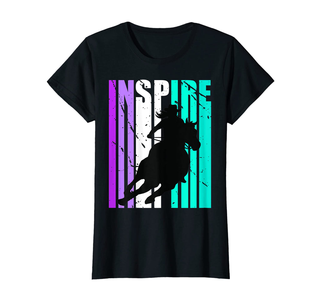 Inspire Cowgirl Hat Cow Rodeo Western T-Shirt - Aesthetic Graphic Unisex - T-Shirt, Sweatshirt, Hoodie