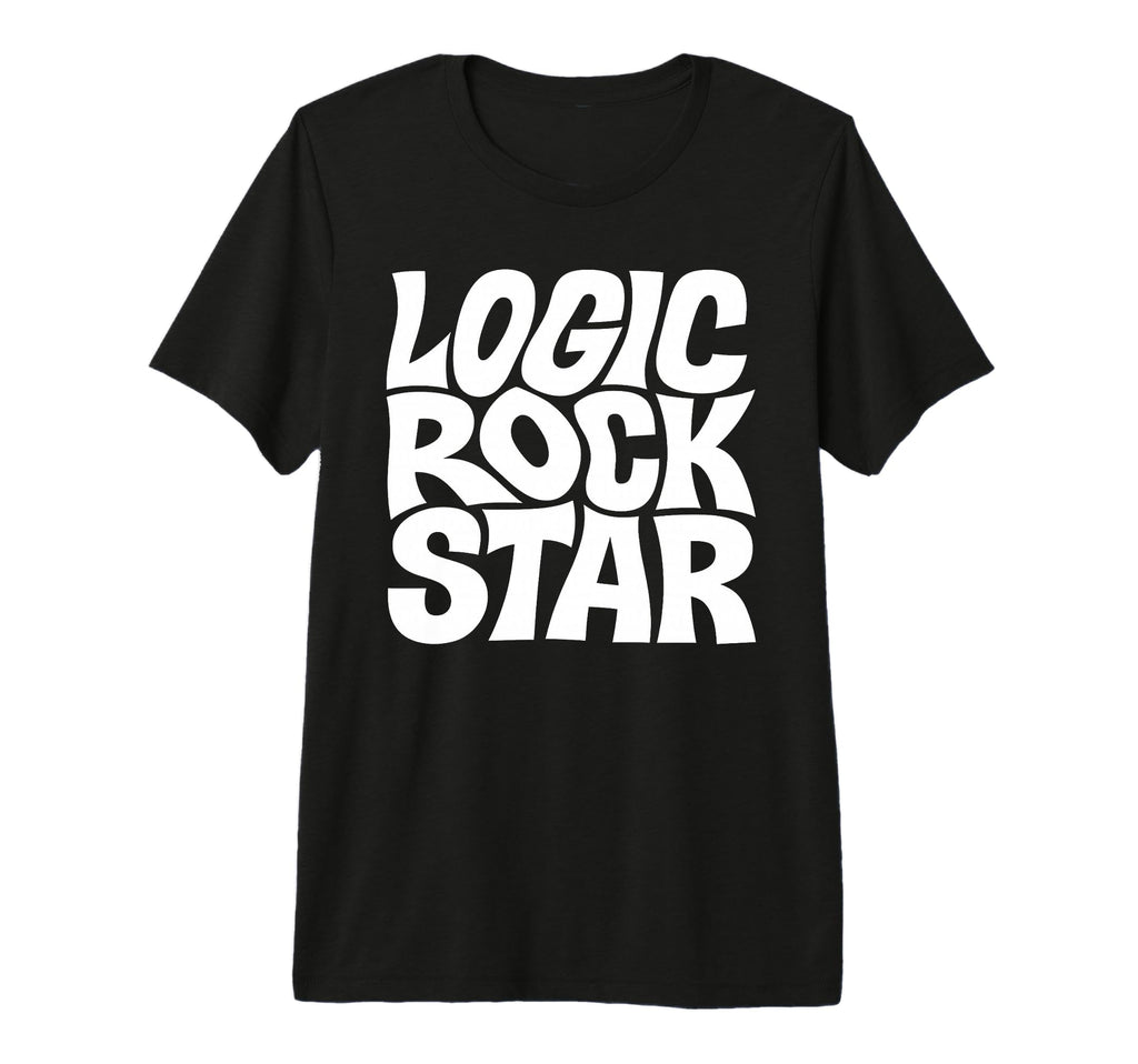 Bold Monochrome Typography Tri Blend T-Shirt - Unique Graphic Unisex - T-Shirt, Sweatshirt, Hoodie