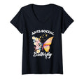 Womens Antisocial Butterfly Introvert T-Shirt - Streetwear Style Men Women - T-Shirt, Sweatshirt, Hoodie