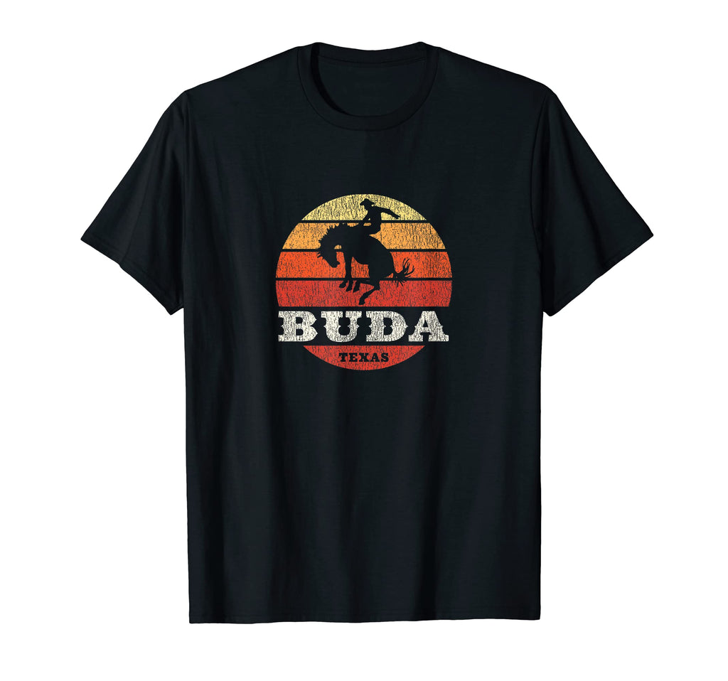 Buda Tx Country Western T-Shirt - Minimalist Print Unisex - T-Shirt, Sweatshirt, Hoodie