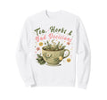 Funny Wellness Vibes Aesthetic Tea Sweatshirt - Trendy Graphic Unisex - T-Shirt, Sweatshirt, Hoodie