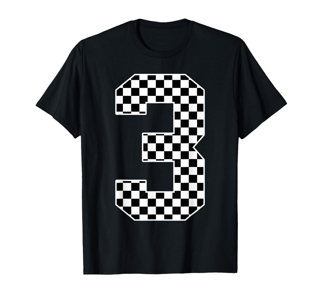 3Rd Birthday Race Car Three 3 Year T-Shirt - Casual Everyday Wear Unisex - T-Shirt, Sweatshirt, Hoodie