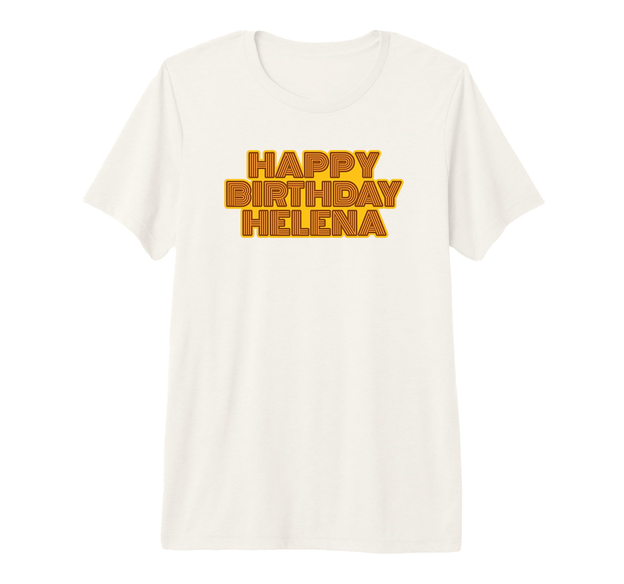 Happy Birthday Helena Personalized T-Shirt - Custom Art Print for Adults - T-Shirt, Sweatshirt, Hoodie