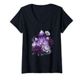 Womens Amethyst Crystal Cluster T-Shirt - Minimalist Print for Adults - T-Shirt, Sweatshirt, Hoodie