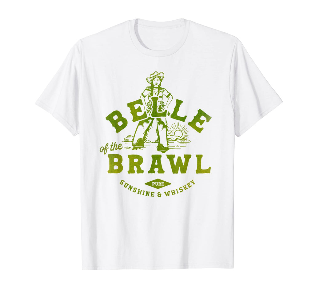 Belle Brawl Sassy Texas Western T-Shirt - Novelty Apparel for Adults - T-Shirt, Sweatshirt, Hoodie
