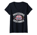 Womens Professional Overthinker Brain V T-Shirt - Trendy Graphic Men Women - T-Shirt, Sweatshirt, Hoodie