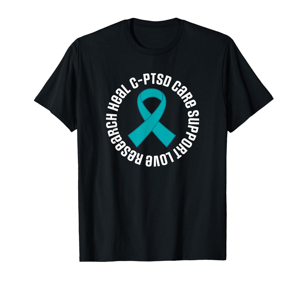 C Ptsd Awareness Ribbon Support Month T-Shirt - Minimalist Print for Adults - T-Shirt, Sweatshirt, Hoodie