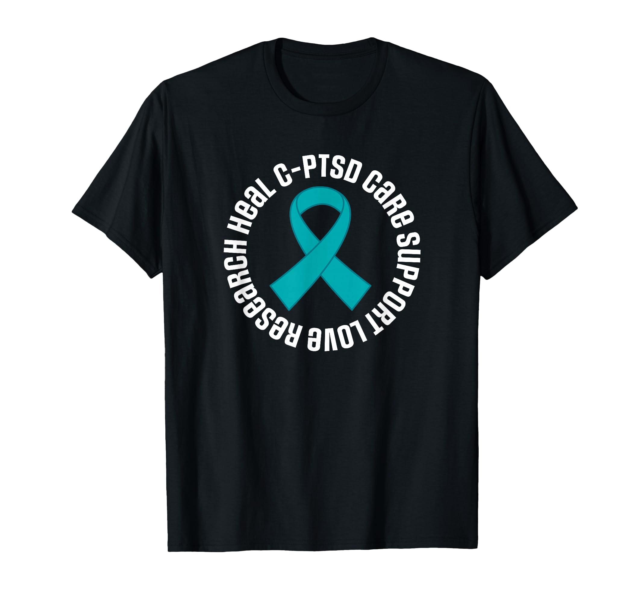 C Ptsd Awareness Ribbon Support Month T-Shirt - Minimalist Print for Adults - T-Shirt, Sweatshirt, Hoodie