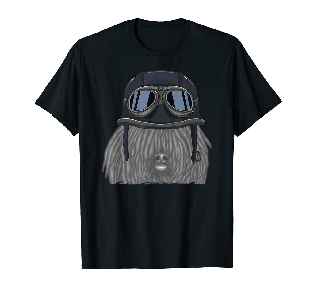 Pulik Wearing Motorcycle Helmet T-Shirt - Aesthetic Graphic for Adults - T-Shirt, Sweatshirt, Hoodie