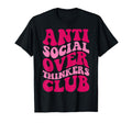 Anti Social Overthinkers Club Funny T-Shirt - Custom Art Print Men Women - T-Shirt, Sweatshirt, Hoodie