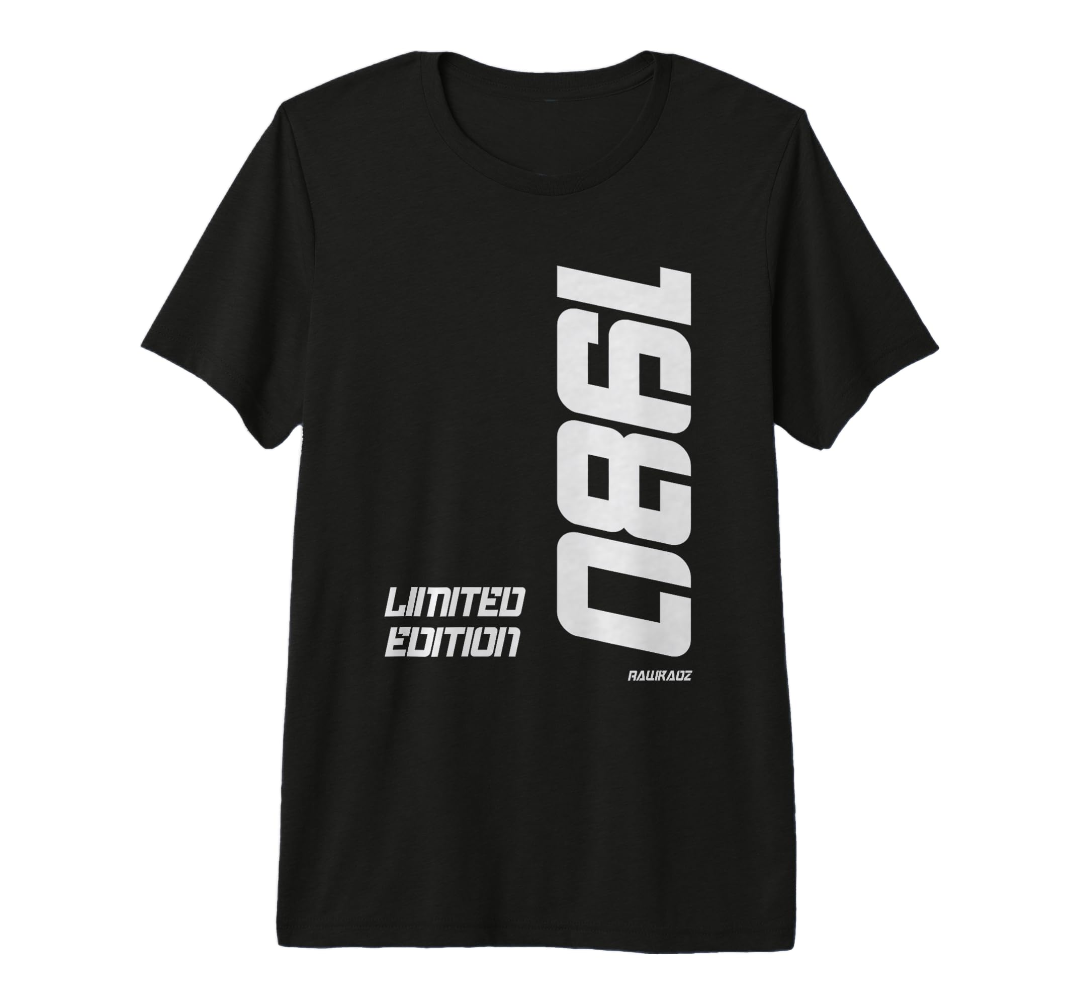 1980 Bold Typography Tri Blend T-Shirt - Streetwear Style Unisex - T-Shirt, Sweatshirt, Hoodie