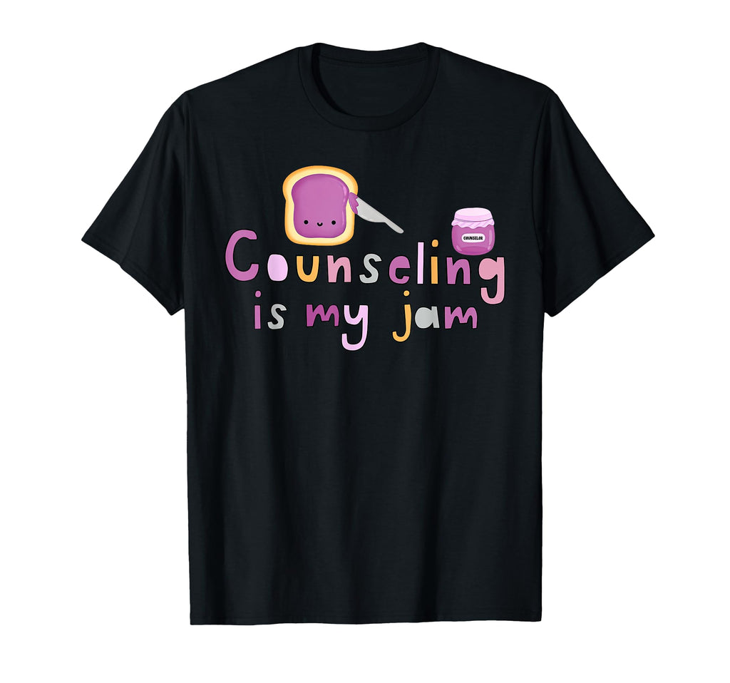 Counseling Is My Jam School T-Shirt - Casual Everyday Wear Unisex - T-Shirt, Sweatshirt, Hoodie