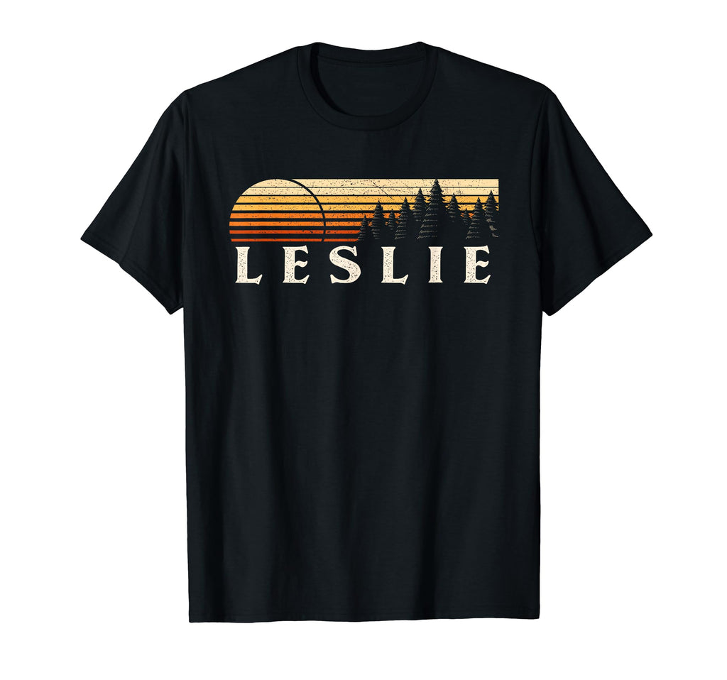 Leslie Wv Evergreen Sunset Eighties T-Shirt - Minimalist Print Unisex - T-Shirt, Sweatshirt, Hoodie