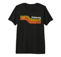 Sidney 70S 80S Tri Blend T-Shirt - Casual Everyday Wear for Adults - T-Shirt, Sweatshirt, Hoodie