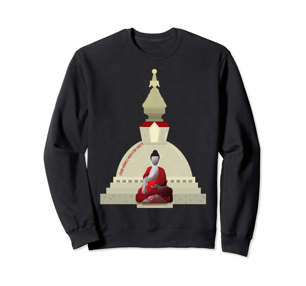 Buddha Mindfulness Buddhist Gautama Sweatshirt - Custom Art Print Unisex - T-Shirt, Sweatshirt, Hoodie