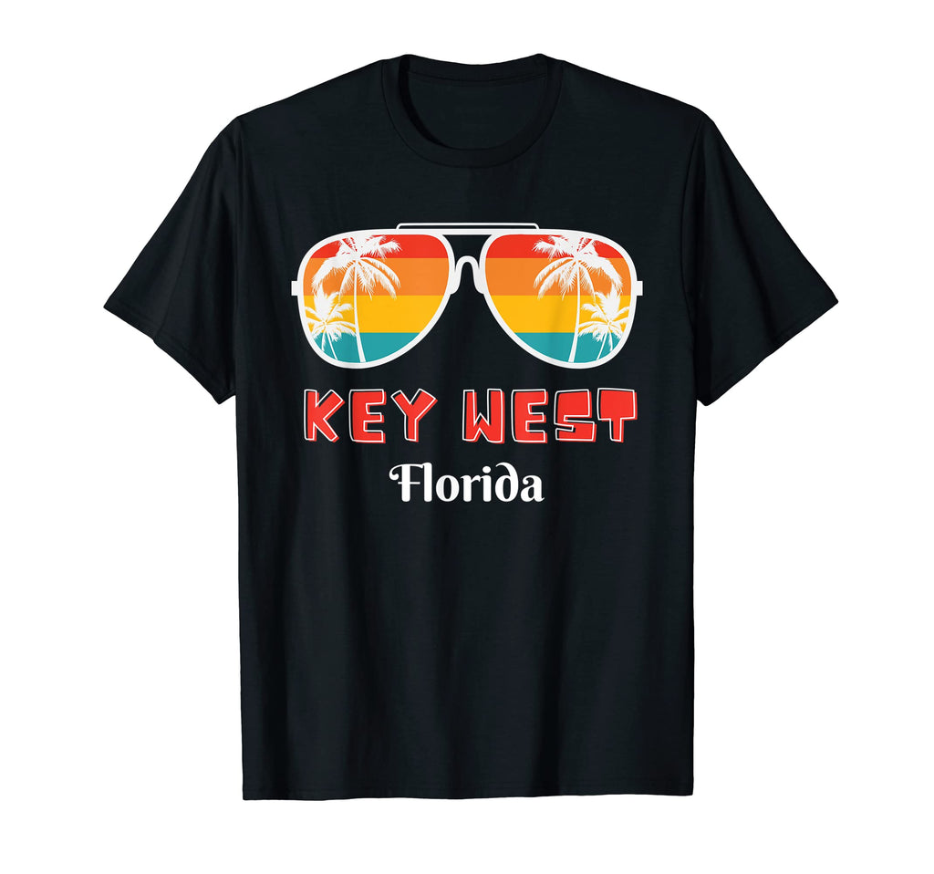 Key West Florida 70S Throwback T-Shirt - Fun Novelty Design Unisex - T-Shirt, Sweatshirt, Hoodie
