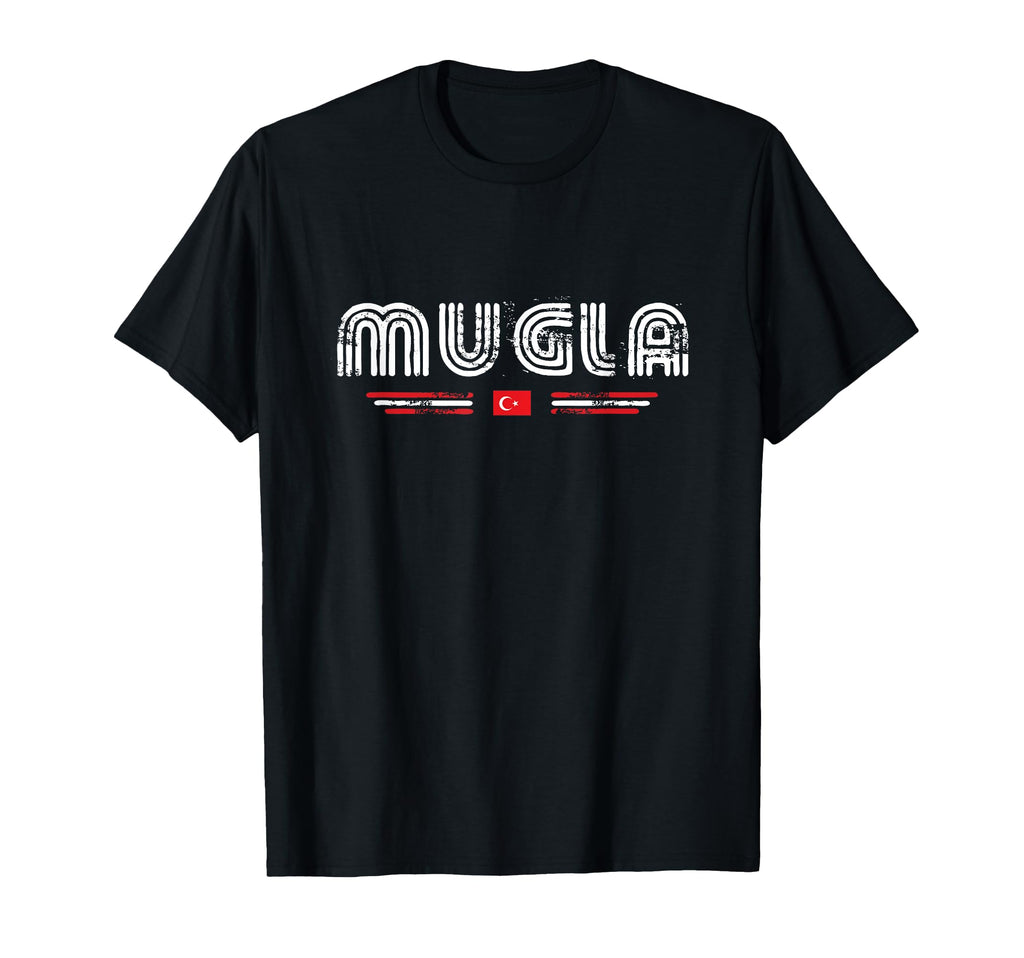 Mugla Turkey 70S 80S Type T-Shirt - Aesthetic Graphic for Adults - T-Shirt, Sweatshirt, Hoodie