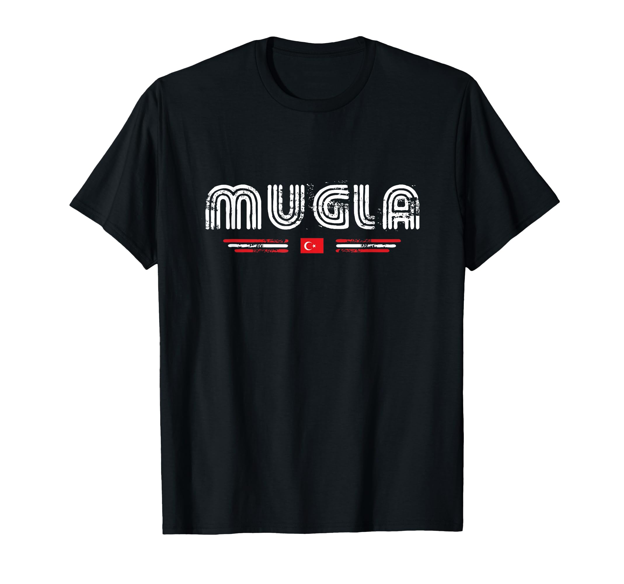 Mugla Turkey 70S 80S Type T-Shirt - Aesthetic Graphic for Adults - T-Shirt, Sweatshirt, Hoodie