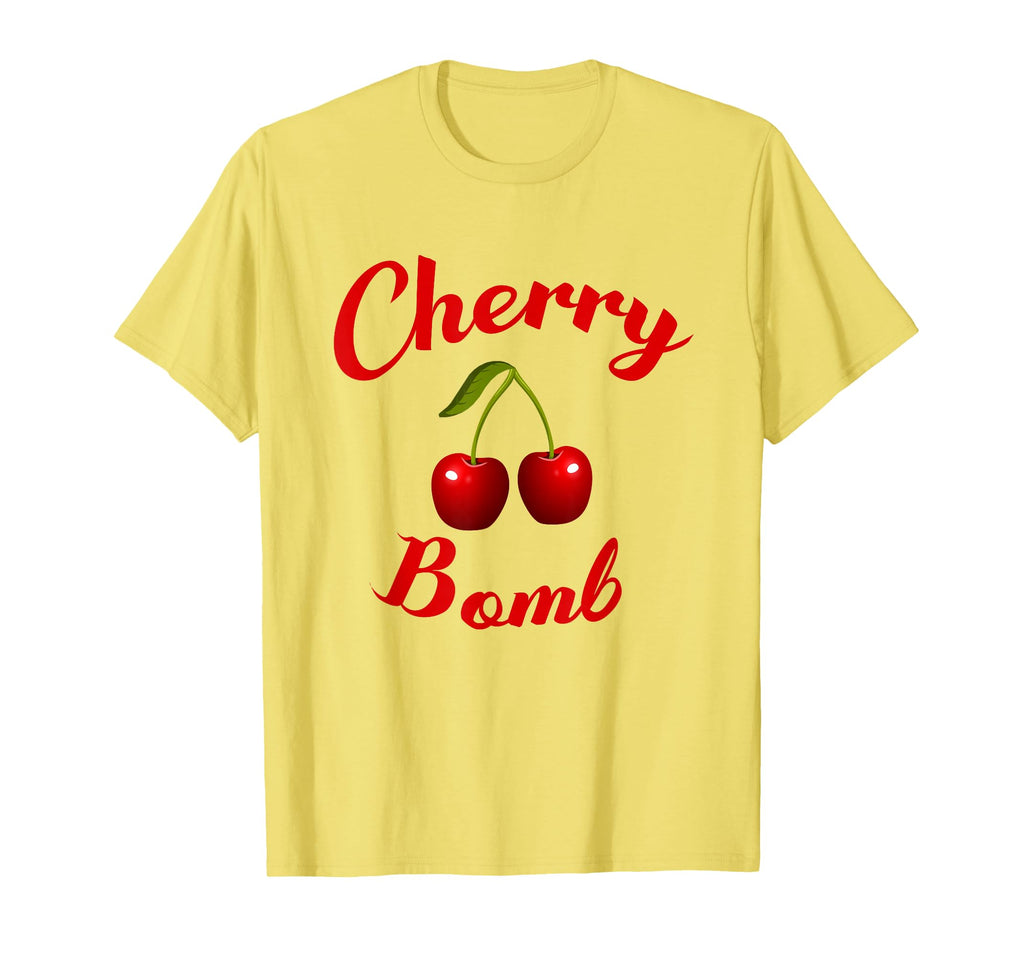 Cherry Bomb 70S 80Svintage Gift T-Shirt - Unique Graphic Unisex - T-Shirt, Sweatshirt, Hoodie