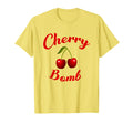 Cherry Bomb 70S 80Svintage Gift T-Shirt - Unique Graphic Unisex - T-Shirt, Sweatshirt, Hoodie