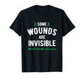Some Wounds Are Invisible Mental Health T-Shirt - Novelty Apparel Men Women - T-Shirt, Sweatshirt, Hoodie