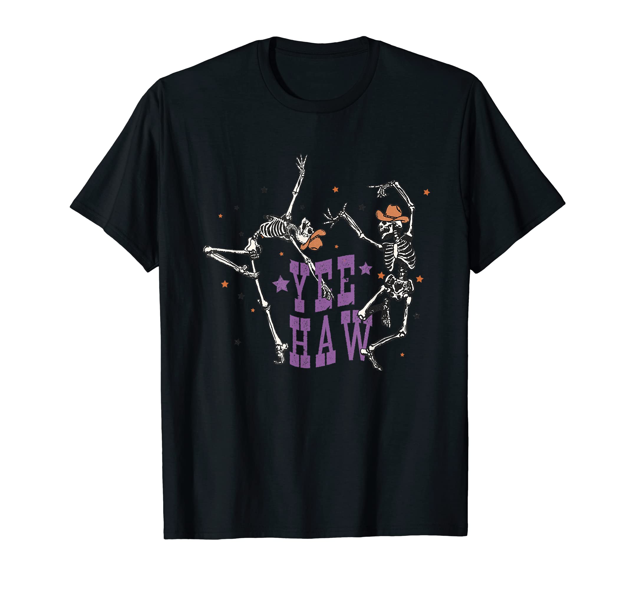 Desert Skeleton Dancing Cowboy Boots Hat T-Shirt - Novelty Apparel Unisex - T-Shirt, Sweatshirt, Hoodie