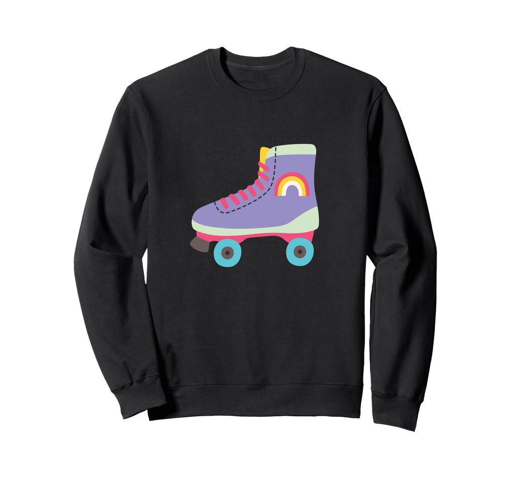 Colorful Roller Skate Art Sweatshirt - Trendy Graphic for Adults - T-Shirt, Sweatshirt, Hoodie