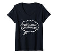 Womens Professional Overthinker T-Shirt - Fun Novelty Design Unisex - T-Shirt, Sweatshirt, Hoodie